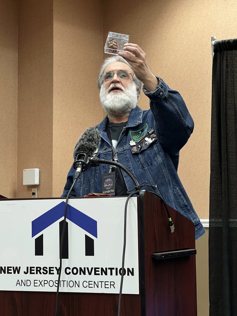 Jeff Goodwin speaking at podium