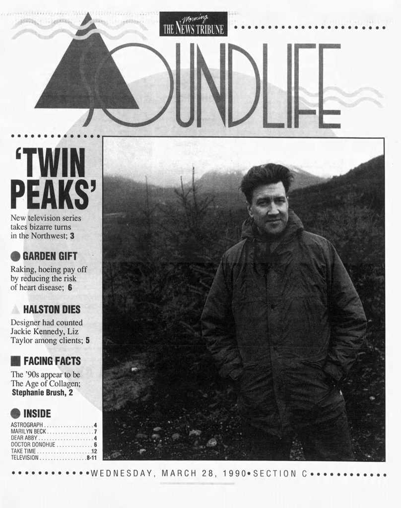 Cover of Soundlfe with an image of David Lynch