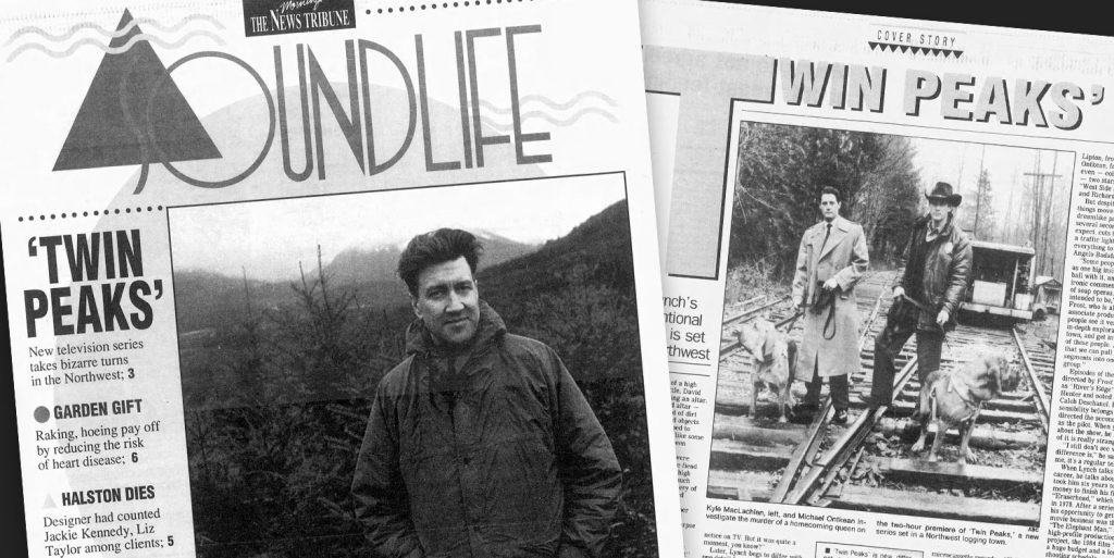 Cover of Soundlfe with an image of David Lynch