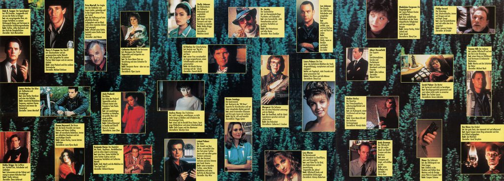 Inside of RTL Plus Brochure about Twin Peaks