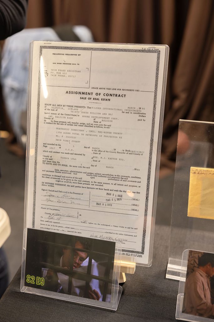 Ben Horne's contract