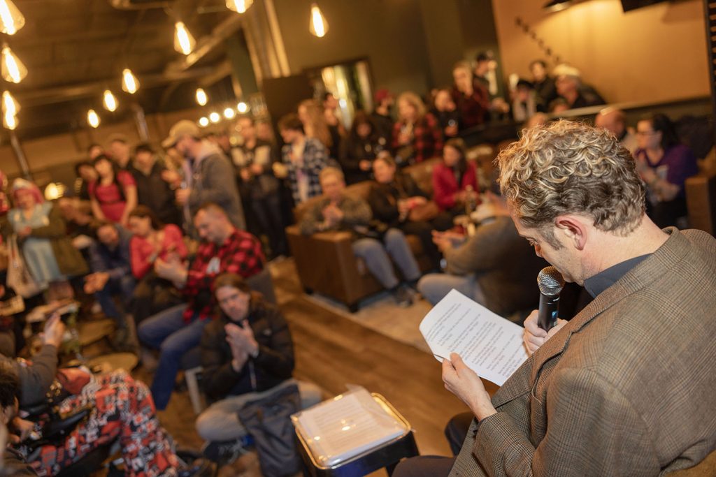 Josh reading trivia questions