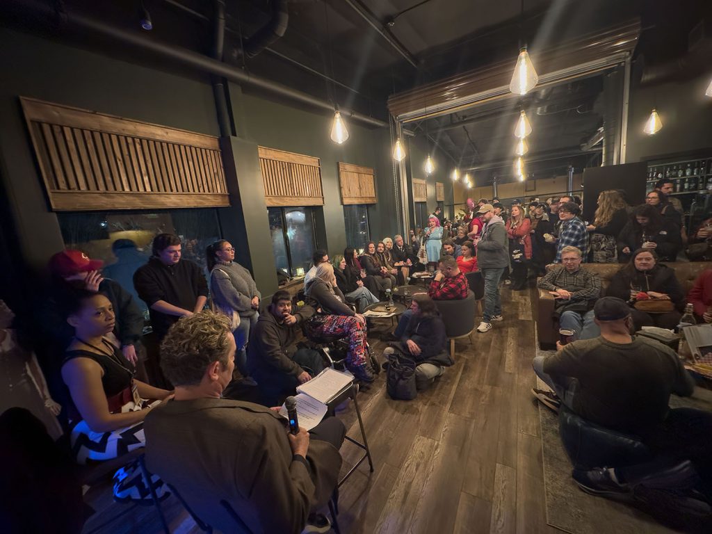 Participants for the Ultimate Trivia Contest at Snoqualmie Falls Brewery