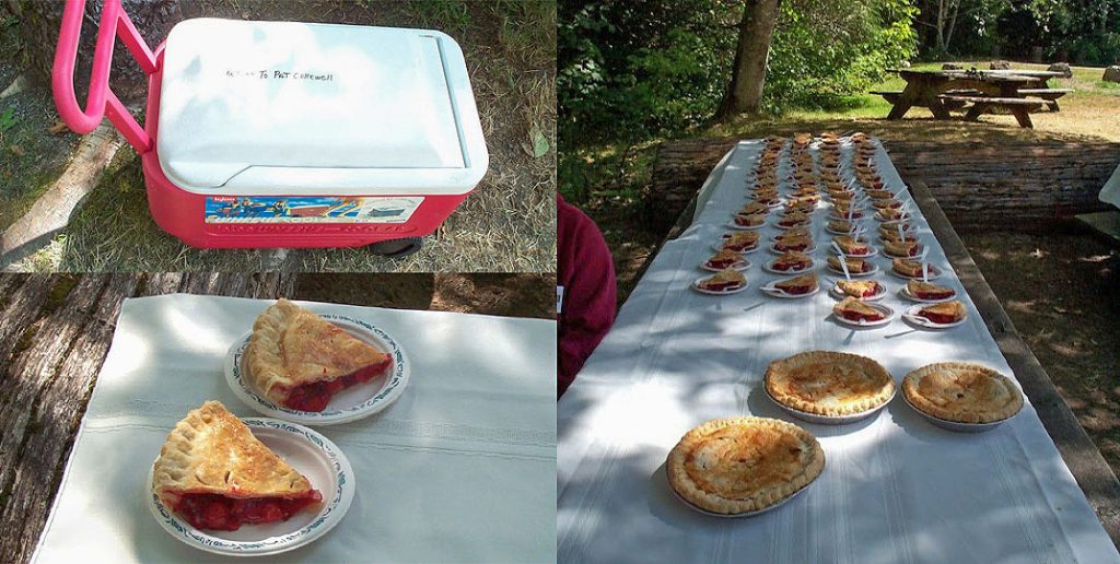 Pie at 2001 Twin Peaks Fan Festival