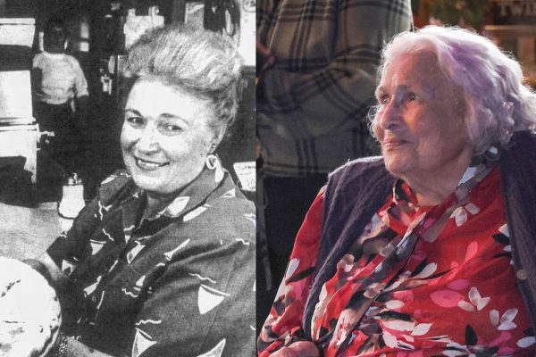 Pat Cokewell then and now