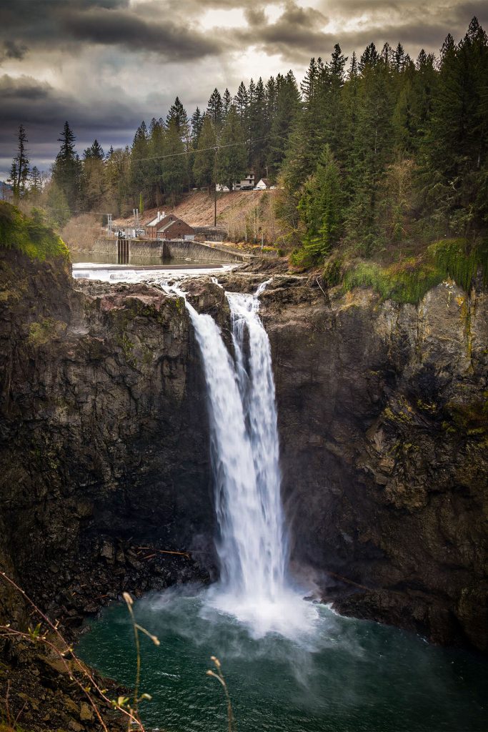 Snoqualmie Falls in Snoqualmie, Washington