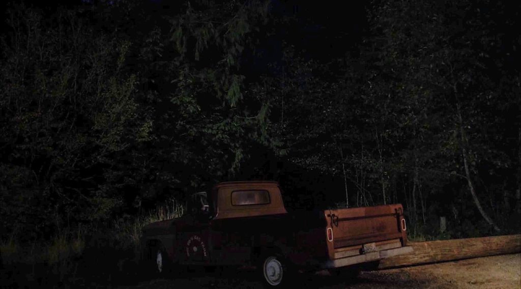 Big Ed's Gas Farm truck parked