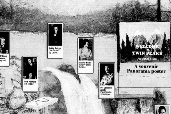 Tom Kerr's Twin Peaks Illustration