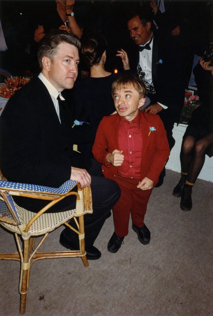 David Lynch, Michael J. Anderson and Bob Engels