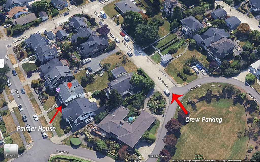 Aerial view of Rucker Hill neighborhood