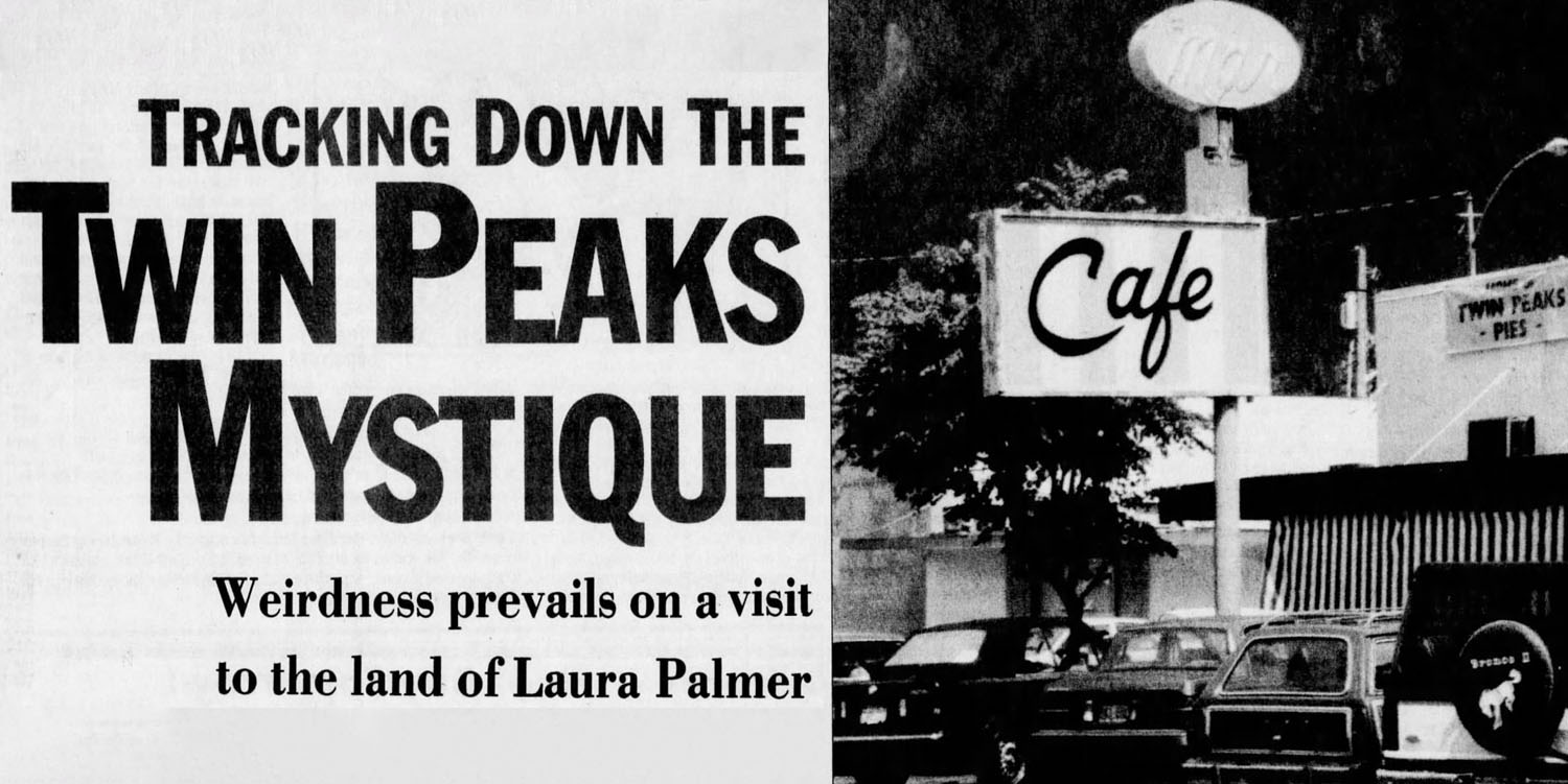 Tracking down the Twin Peaks Mystique and exterior of Mar-T Cafe