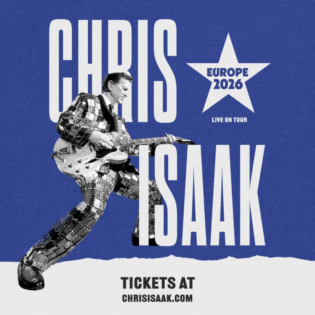 Chris Isaak tour poster