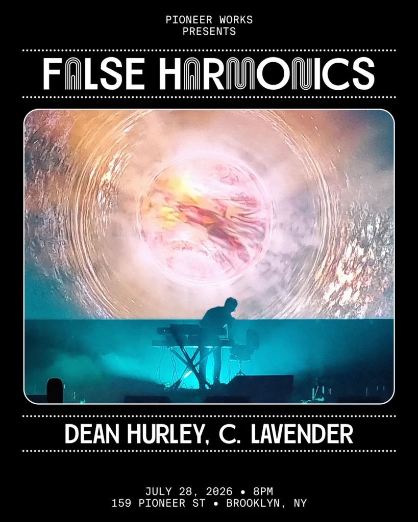 False Harmonics concert poster