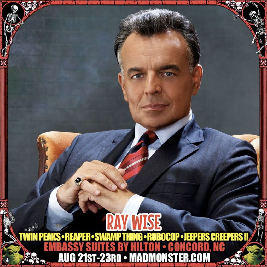 Headshot of Ray Wise sitting in a chair