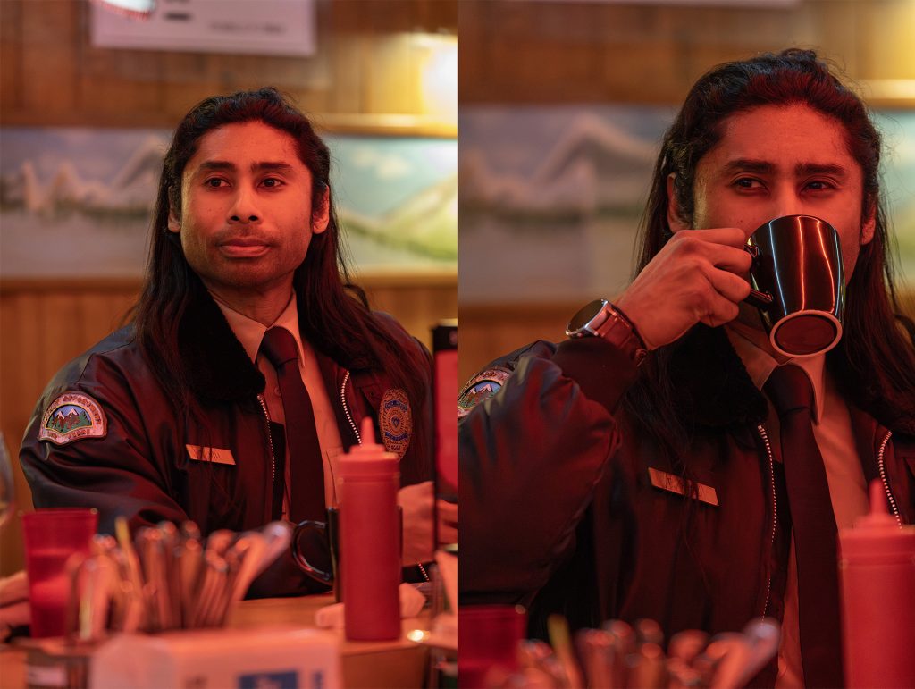 Bonne-Vejou Dorrell as Twin Peaks Sheriff's Deputy