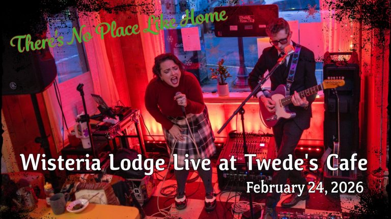 Wisteria Lodge performing in Twede's Cafe