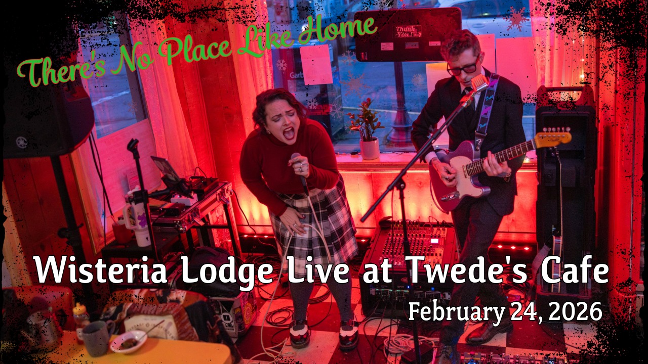Wisteria Lodge performing in Twede's Cafe