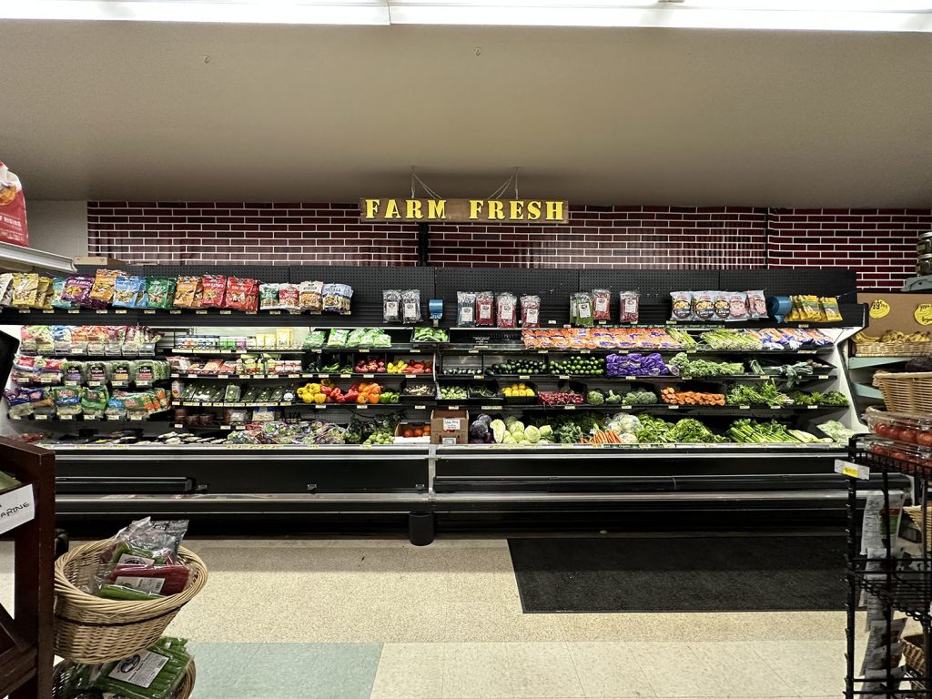 Farm Fresh inside Farmhouse Market in Fall City, WA