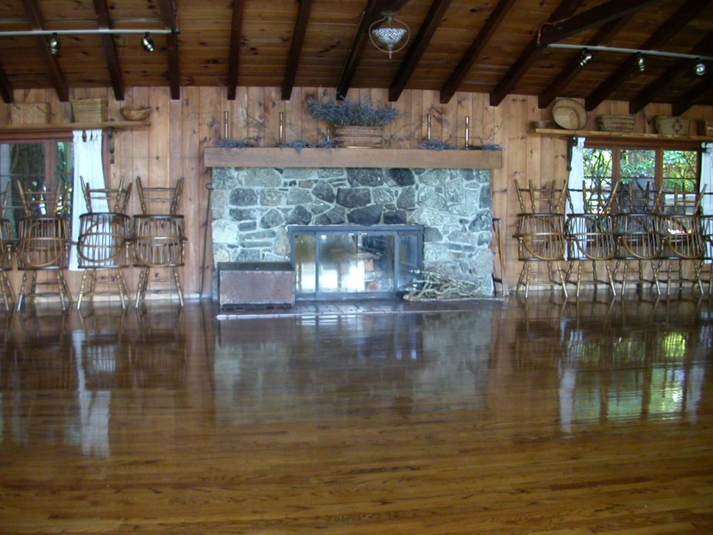 Interior of Kiana Lodge's dining room