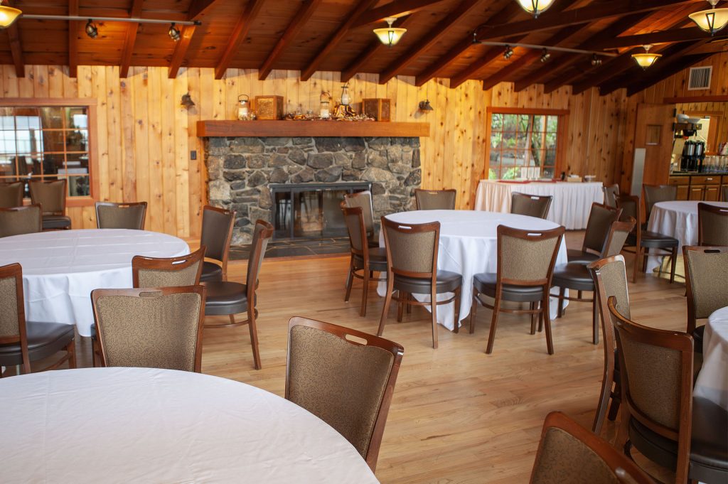 Interior of Kiana Lodge's dining room