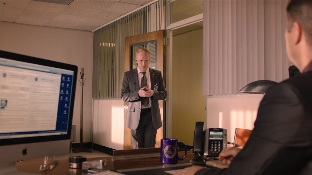 Agent Wilson in the FBI Office