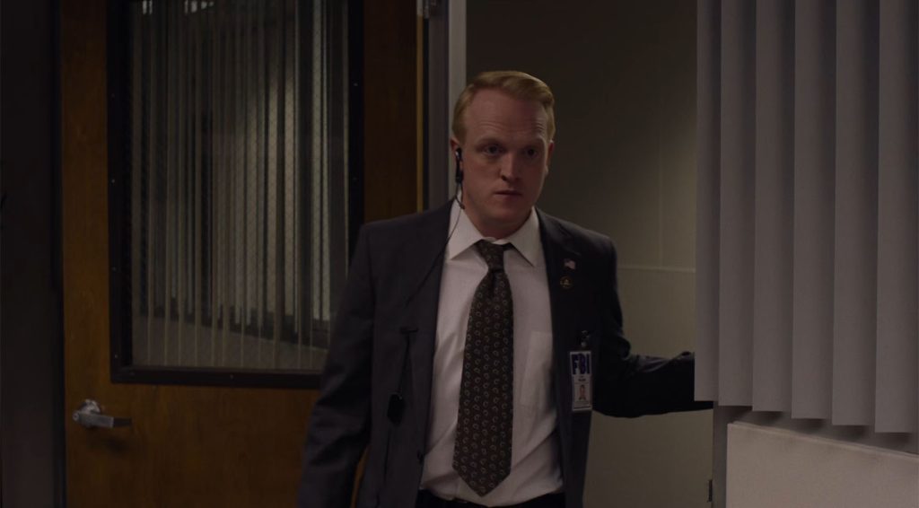 Agent Wilson in the FBI Office