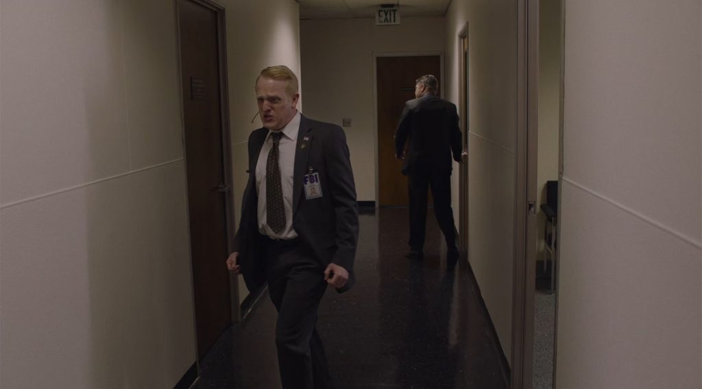 Agent Wilson in the FBI Office