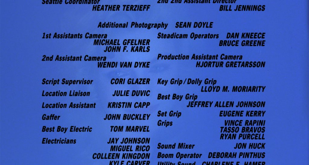 Twin Peaks: Fire Walk With Me Credits