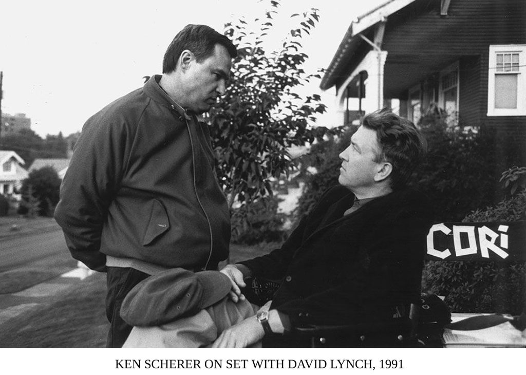 Reflections_Page18 - Ken Scherer on Set with David Lynch in 1991