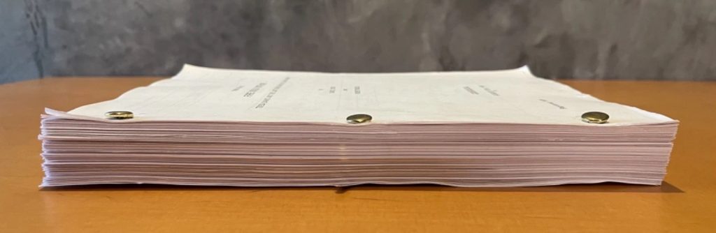 Side of Twin Peaks: Fire Walk With Me Script with Script Supervisor Notes