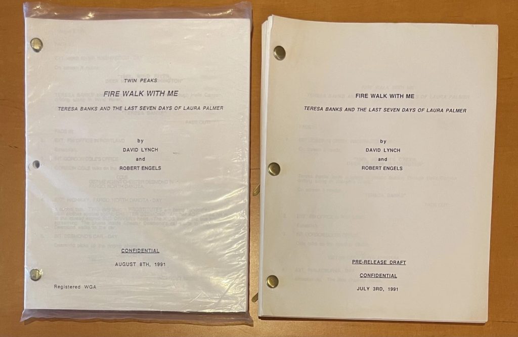 Twin Peaks: Fire Walk With Me Scripts