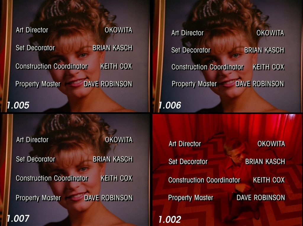 Twin Peaks episode credits