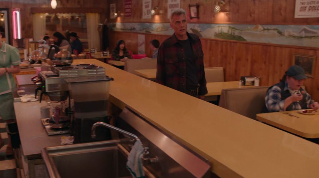 Bobby Briggs in the Double R Diner