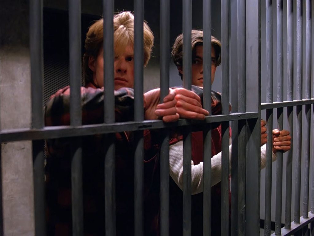 Mike and Bobby in jail