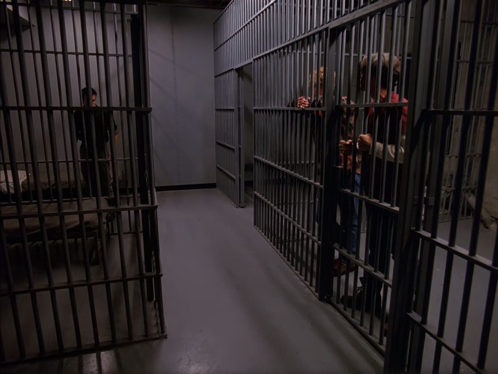 James, Mike and Bobby in jail