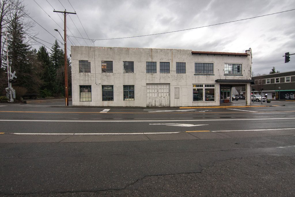 Exterior of the Sunset Garage