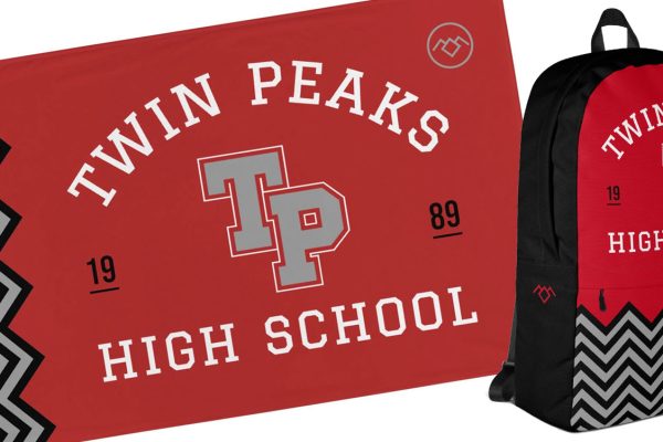 Twin Peaks High School Flag