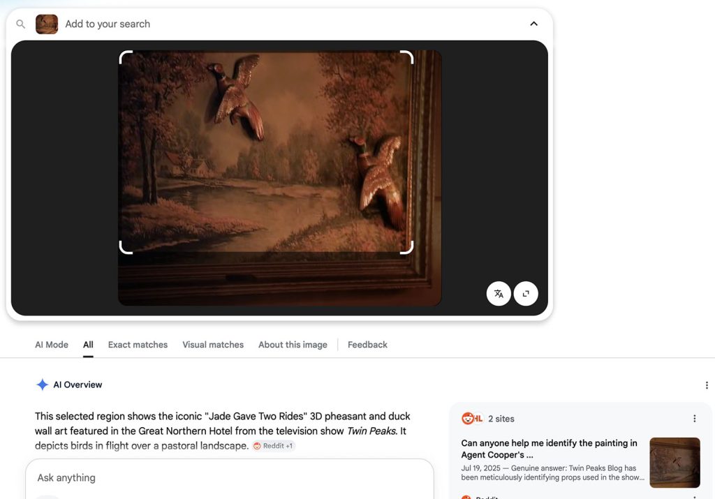 Screencap of a Google Image