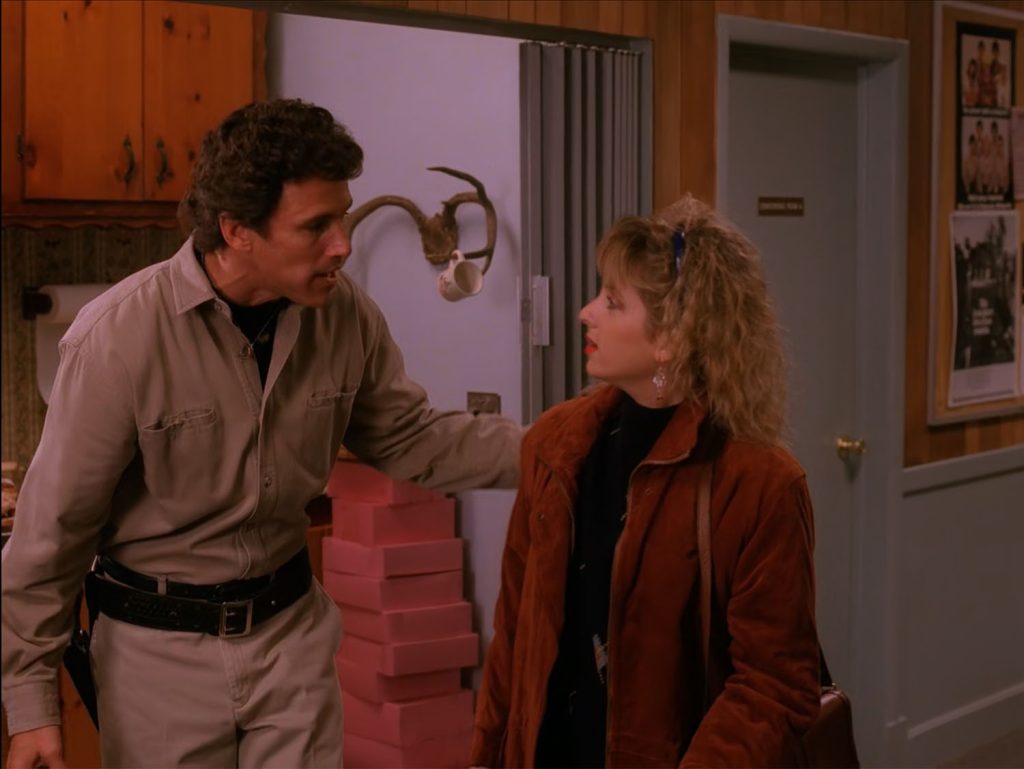 Sheriff Truman and Lucy Moran
