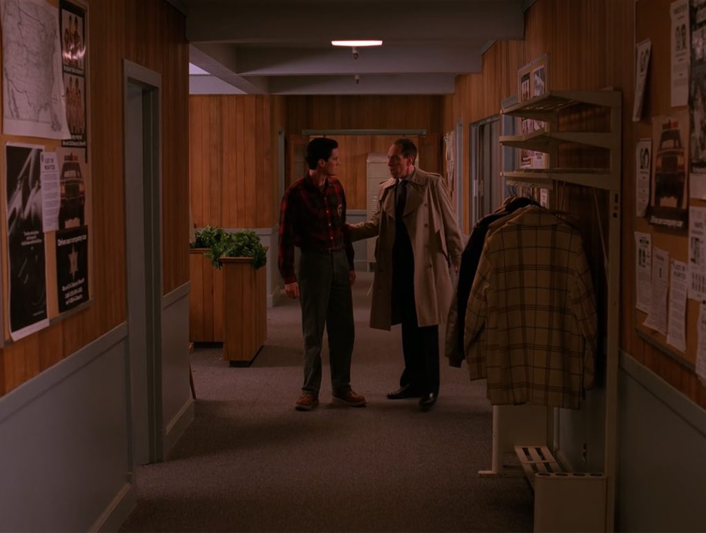 Special Agent Dale Cooper and Agent Rosenfield