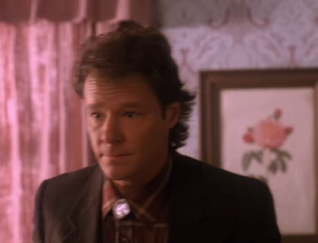 Hank Jennings in the dining room