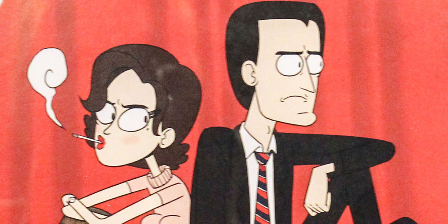Audrey Horne and Special Agent Dale Cooper