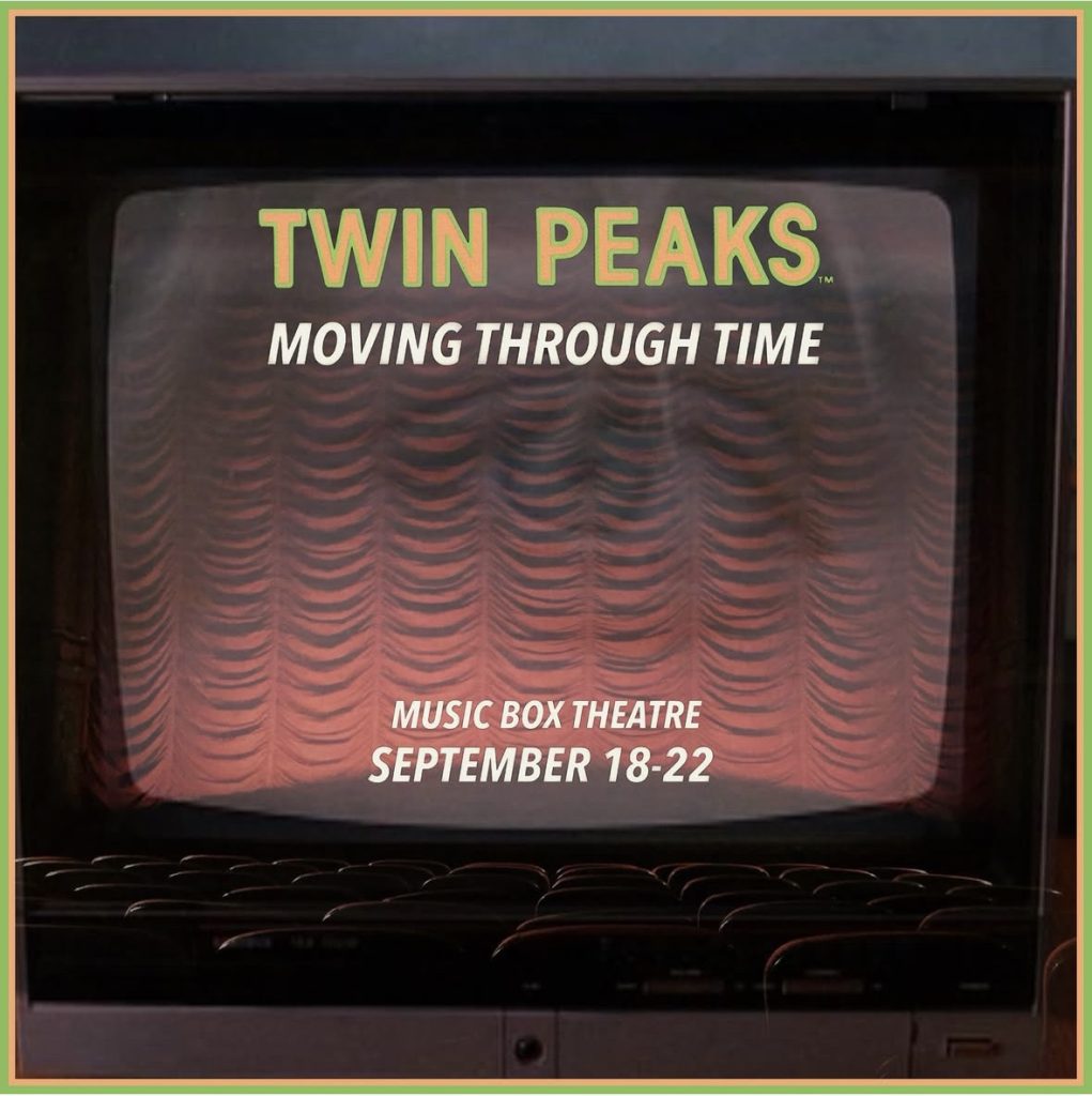 Television with Moving through time logo