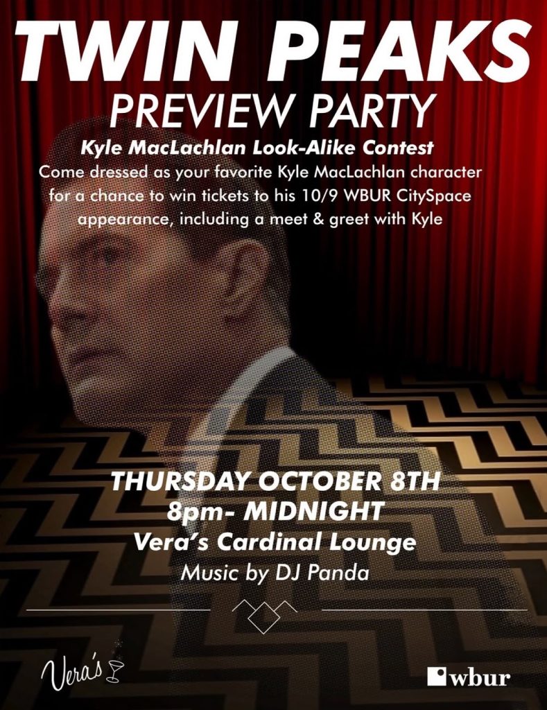 Twin Peaks ad for Vera's Cardinal Lounge