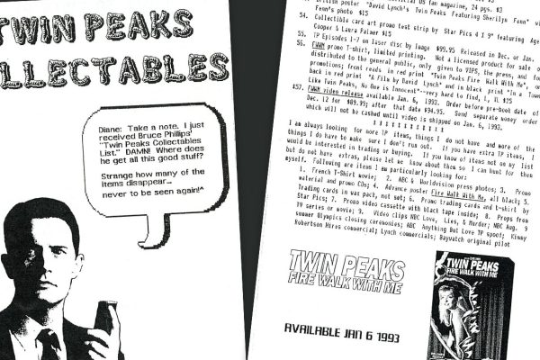 Twin Peaks Collectables catalog