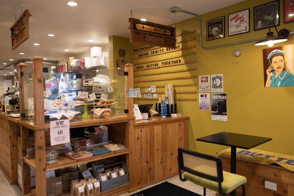 Inside of Chickadee Bakeshop