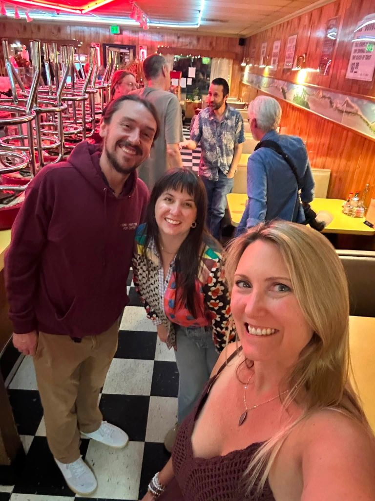 Jessica Self with Max and Rachel