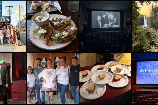 Image collage from the We Live inside a Dream weekend