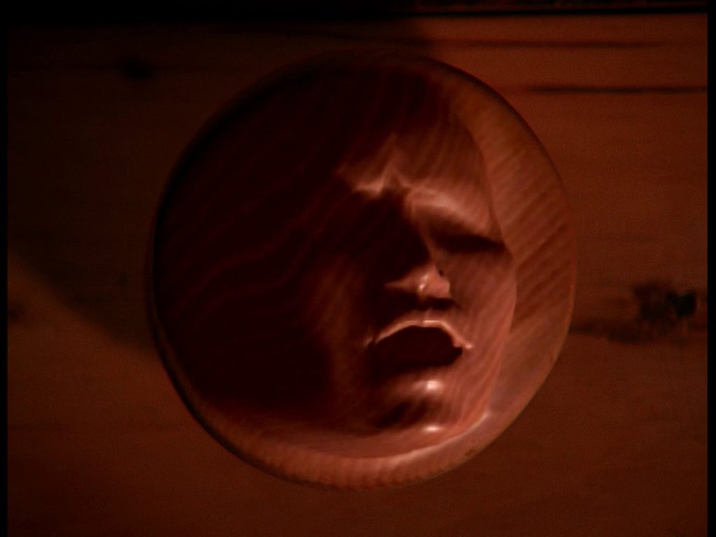 Josie Packard trapped in a drawer pull