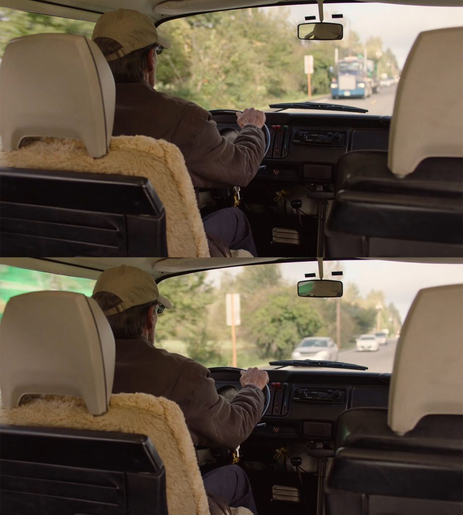 Bill Driving the van